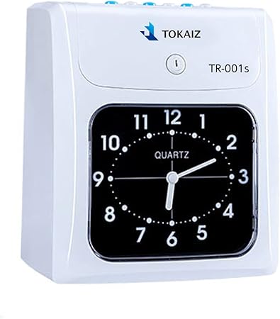 Amazon Tokaiz 新品タイムレコーダー タイムカード レコーダー 本体 Tr 001s 6欄印字可能 両面印字モデル タイムカード５０枚付き 一年保証 タイムカード用紙 文房具 オフィス用品