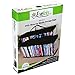 Evelots Portable DVD Blu-Ray-Video Games- Storage Bags-See Thru-Black Top-Set/2