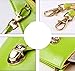 YaJaMa Women Leather Mini Handbags Clutch Crossbody Single Shoulder Bag Cellphone Pack Coins Purse Pouch(Mint Green)
