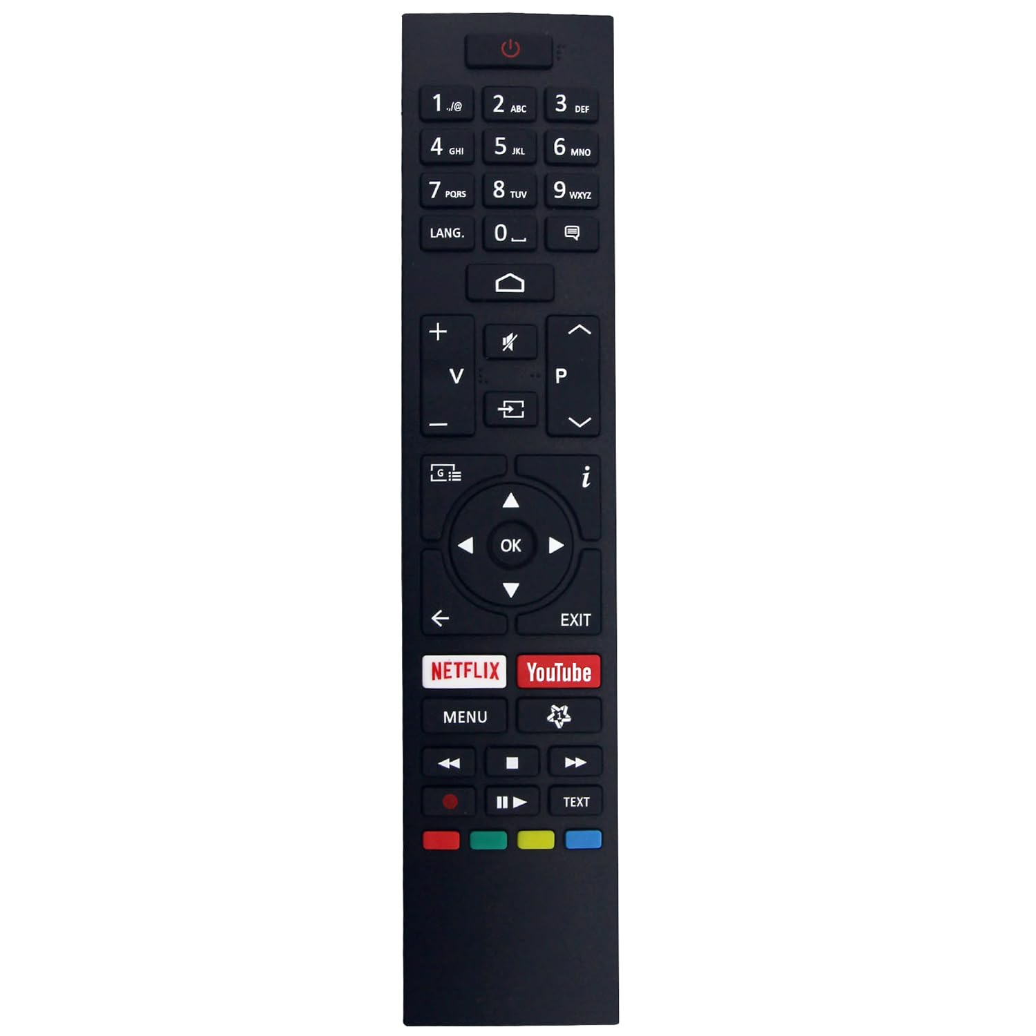 RC43157 CT-8557 Remote Control Replacement for Toshiba Hitachi JVC Edenwood TV WTA50UHD20B TFL65AUHD20BC TFL55AUHD20BC TFL50AUHD20BC TFL55UHDA19B TFL65UHDA19B TFL32AHD20BC TFL65AUHDCL TFA32HA524