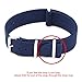 2PC 20mm Nato Ss Nylon Striped Black / Grey,Navy Blue Interchangeable Replacement Watch Strap Band