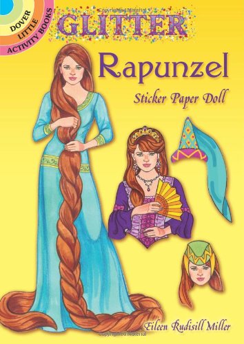 Glitter Rapunzel Sticker Paper Doll (Dover Little Activity Books Paper Dolls)