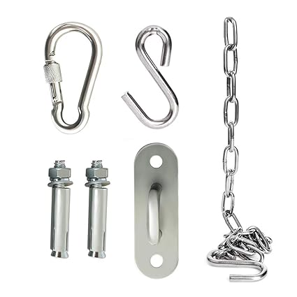 Amazon Com Hammock Chair Hanging Kit Hardware Heavy Duty Durable