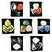 The Magic Is In You 21 Stone MEGA-Chakra Healing Tumbled Crystal Set with 7 Pouches & 7 Description Cards