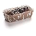 Restaurantware Panificio 4.5 Ounce Baking Cups 200 Ridged Cupcake Liners - Oven-Ready Freezable Brown And White Paper Muffin Cases Disposable Chocolate Wisp For Wedding Parties Baby Showers