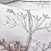 HAUMENLY Luxury Silver Christmas Stocking, Shiny Sequin Tree Pattern, Xmas Sock Present Stuffer, Holiday Decoration for Home