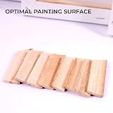H&S Set of 4 Artist Blank Canvas Boards 20x30 to 50x60 cm A1 A2 view 6