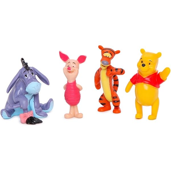 Amazon Com Disney Winnie The Pooh 2 Figure Set Toys Games