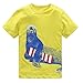 Boys Cotton Short Sleeve T-Shirts Animal Shirts Graphic Tees