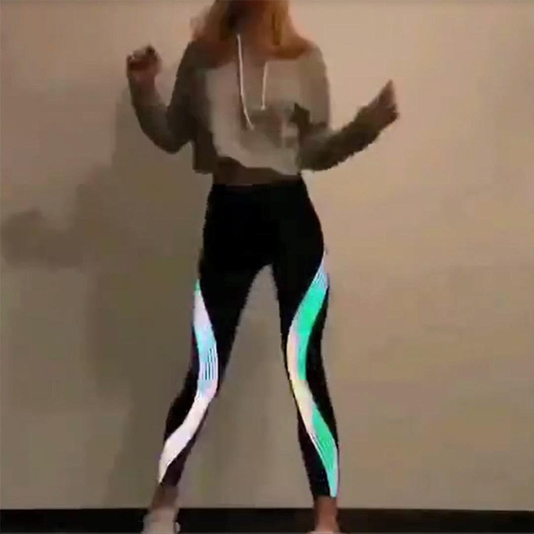 rainbow sports leggings