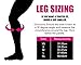 RIMSports Knee Sleeve Support & Compression for Weightlifting, Powerlifting - 7mm (Black) 5mm Neoprene Sleeve for the Best Squats - by [1 Sleeve ]