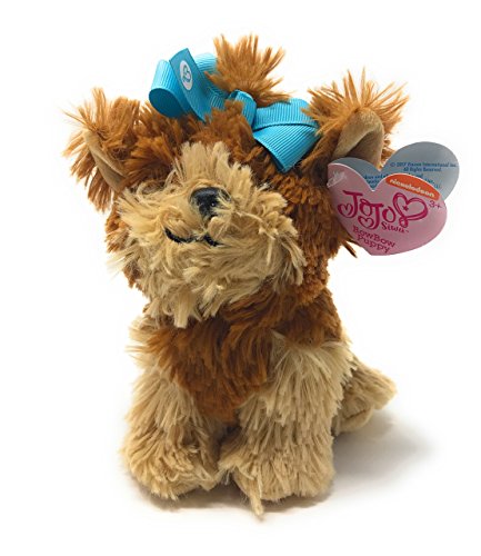 bow bow plush dog