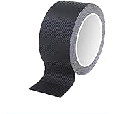 Rubber Grip Tape Anti Slip Tape 2 Inch, 16.5 Feet, Heavy Duty Waterproof Non-Abrasive Tape Cushion Pad for Indoor & Outdoor, Making Handles or Contact Surfaces Safer