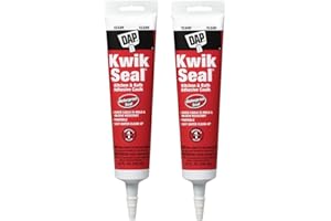 Dap, Inc. 18008 - Adhesive Caulk, Tub and Tile, Clear, 5.5 oz. tube