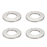 Tsnamay Wall Split Flange, Stainless Steel Round