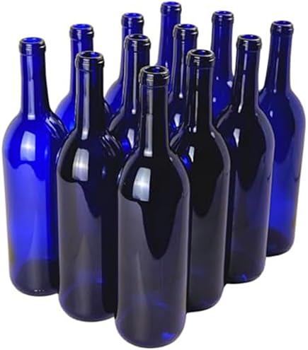 Amazon.com: 1.5 Liter Emerald Green Claret/Bordeaux Bottles, 6 per case :  Home & Kitchen