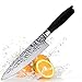 IDEALCRAFT Chef's Knife 8-inch, Gyuto Japanese Knife with Stainless Steel & Ergonomic Handle, Perfect For Slicing, Dicing, Chopping, and Mincing of Fruits, Vegetables, Meats and Fish