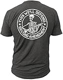 This We'll Defend Second 2nd Amendment Mens Gun T-Shirt Molon Labe