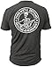 2nd Amendment Brand - Seal of 1791 - Vintage Mens T-Shirt American Flag Second 2A Made of USA Cotton