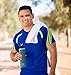GO Active Insulated Water Bottle with Straw. Stainless Steel Double Wall Sport Bottle Featuring ActiveLock™ Thermal Vacuum Keeps ice Over 24 Hours! Durable, Portable (Aqua Green, 24 oz)