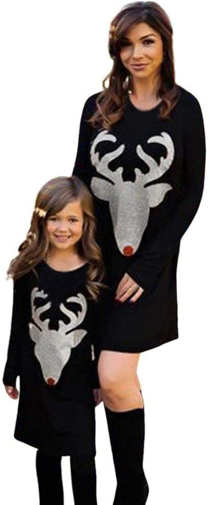 Night Dress Ladies Short Winter Autumn Vintage Christmas Nightgown Long