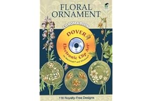 Plants & Flowers as Ornament CD-ROM and Book (Dover Electronic Clip Art)