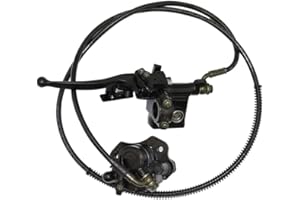 JIAROUTK Hand Hydraulic Disc Brake Master Cylinder Caliper, Comptible for Chinese Taotao Roketa Sunl,fit for 50cc 70cc 90cc 110cc 125cc 150cc Quad Bike ATV Buggy