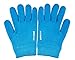 PURECODE Moisturizing Gel Gloves for Dry Skin, Dry Hands, Cracked Skin, Rough Skin L-XL (Blue)