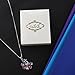 Pealrich Peacock Fashion Jewelry Peafowls Pendant Love Necklace With Swarovski Crystal, Mothers Day Gifts for Women/Girlfriend (Multicolor)