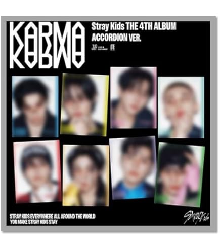 ヒョンジン　アルバム　accordion 未開封　5枚　KARMA KARMA (ACCORDION VER.) - Stray Kids 스트레이 키즈 Official Store