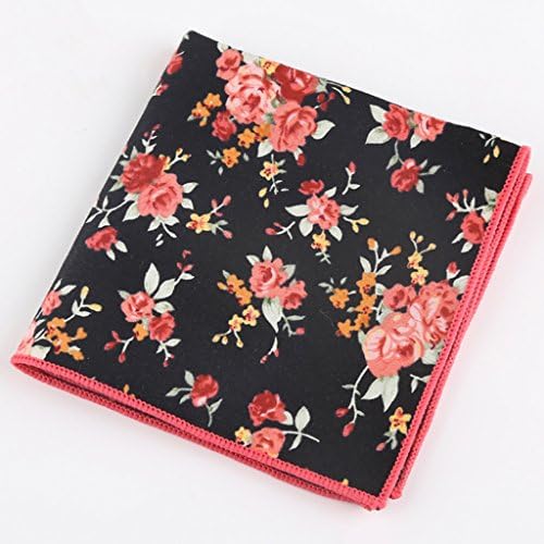 Handkerchiefs LXF Pocket Square Men's Suits Accessories Chestpiece Pattern Banquet Business (24 * 24cm) (Color : #9)