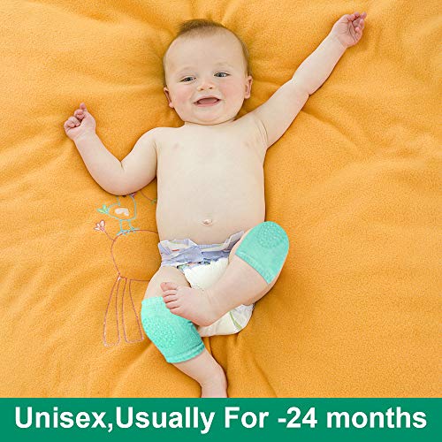 Motiloo 12 Pairs Baby Crawling Anti Slip Knee Pads Toddlers Kneepads Unisex Clothing Accessories Toddler Leg Warmer Short Kneepads