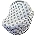 Kids N’ Such Baby Car Seat Cover Car Seat Canopy & Nursing Cover, Dots
