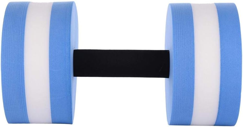 Aquatic Exercise Dumbells,Pool Float,Unisex Aqua Fitness Barbells,Dumbbell Water Yoga Exercise Dumbbell Body-building Fitness Floating for Water Aerobics Adult Children