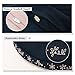 SIGGI UPF50+ Foldable Bucket Boonie Hat Fishing Hiking Sunhat w/Chin Cord for Women Navy Blue