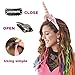 EuTengHao 30 Packs Colored Clip in Hair Extensions 22” Colorful Curly Hair Extensions Clip in for Women and Kids Multi-Colors Party Highlights Streak Synthetic Hairpieces (30 Colors Set)thumb 4