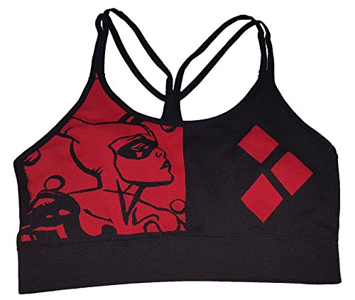 DC Comics Harley Quinn Bralette Sports Bra - 2XL