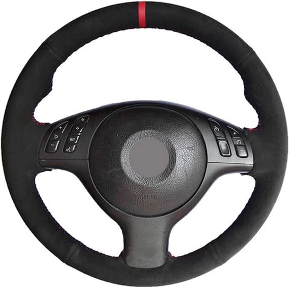 WBMKH Automotive Interior HandStitched Car Steering Wheel