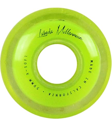 Roues Roller Hockey Labeda Millennium Gripper Hilo – Lot 8 (4x80mm + 4x76mm) – Double Dureté – Violet