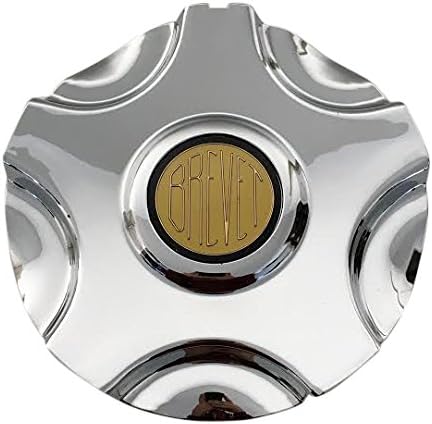 Brevet Wheels COP17D Chrome Wheel Center Cap