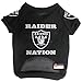 Pets First OAK-4000-MD Raiders Raglan Jersey, Multicolor, One Size