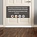 MAGZO Weather Stripping for Doors, 2 Inch Width X 47 Inch Length Upgraded Draft Stopper Under Door Draft Blocker Door Seal Strip Bottom with Adhesive (White)