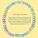 Kicko Stretchable Candy Necklace - Pack of 12 Colorful Fruit-flavored Chewables for Party Favors, Cake Decorations, Novelty Supplies or Treats for Halloween, Christmas, Baby Showers