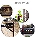 HopeWan 4 Inch Mailbox Numbers NO. 1, Self Adhesive Door Number Stickers, Antique Classic Bronze Style.(1, Bronze)