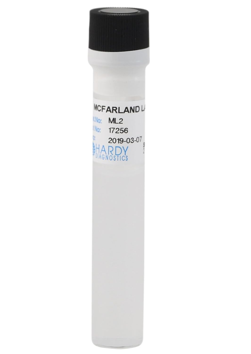 McFarland Standard, Latex Equivalent 2, 8 Milliliter Fill, 16x100mm Tube, by Hardy Diagnostics