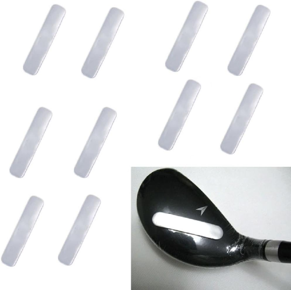 Ranuw 10x Weighted Lead Tape Add Swing Weight For Golf Clubs Tennis Racket Iron Putter