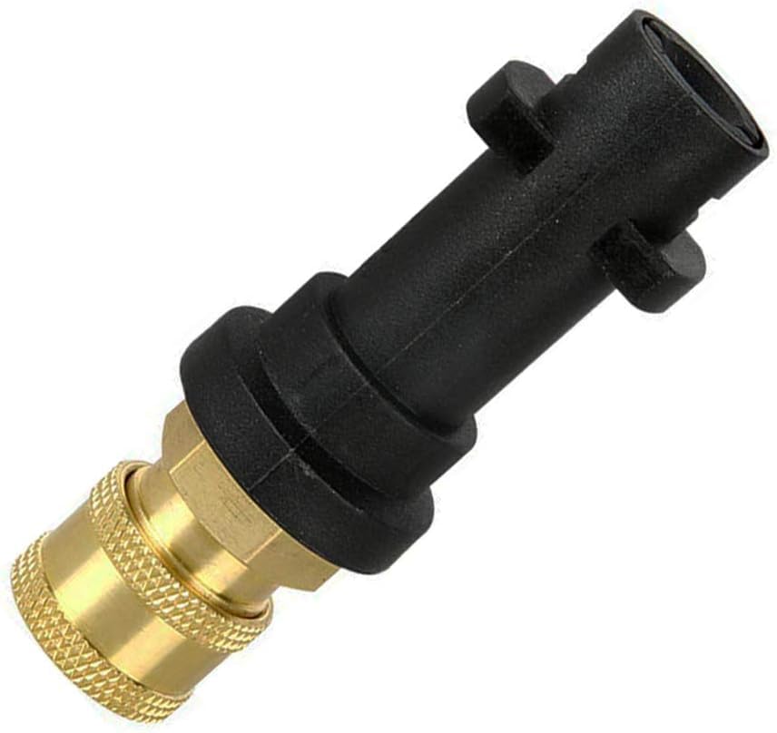 Stone Banks Pressure Washer Gun Adapter with 1/4'' Quick Connect Female Fitting Compatible with Karcher/Kärcher K Series K2, K3, K4, K5, K6, K7 High Pressure Washer