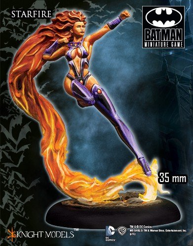 Knight Models Batman Miniatures Game Starfire (1 figure, DC125)