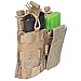 5.11 AR Bungee/Cover Double Magazine Pouch, Sandstone