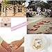 senover Wooden Mr Mrs Wedding Ring Box Wedding Ring Bearer Box Ring Bearer Pillow Shabby Chic Ring Box for Engagement Anniversary Valentine's Day Decorative Jewelry Box Favor Gift